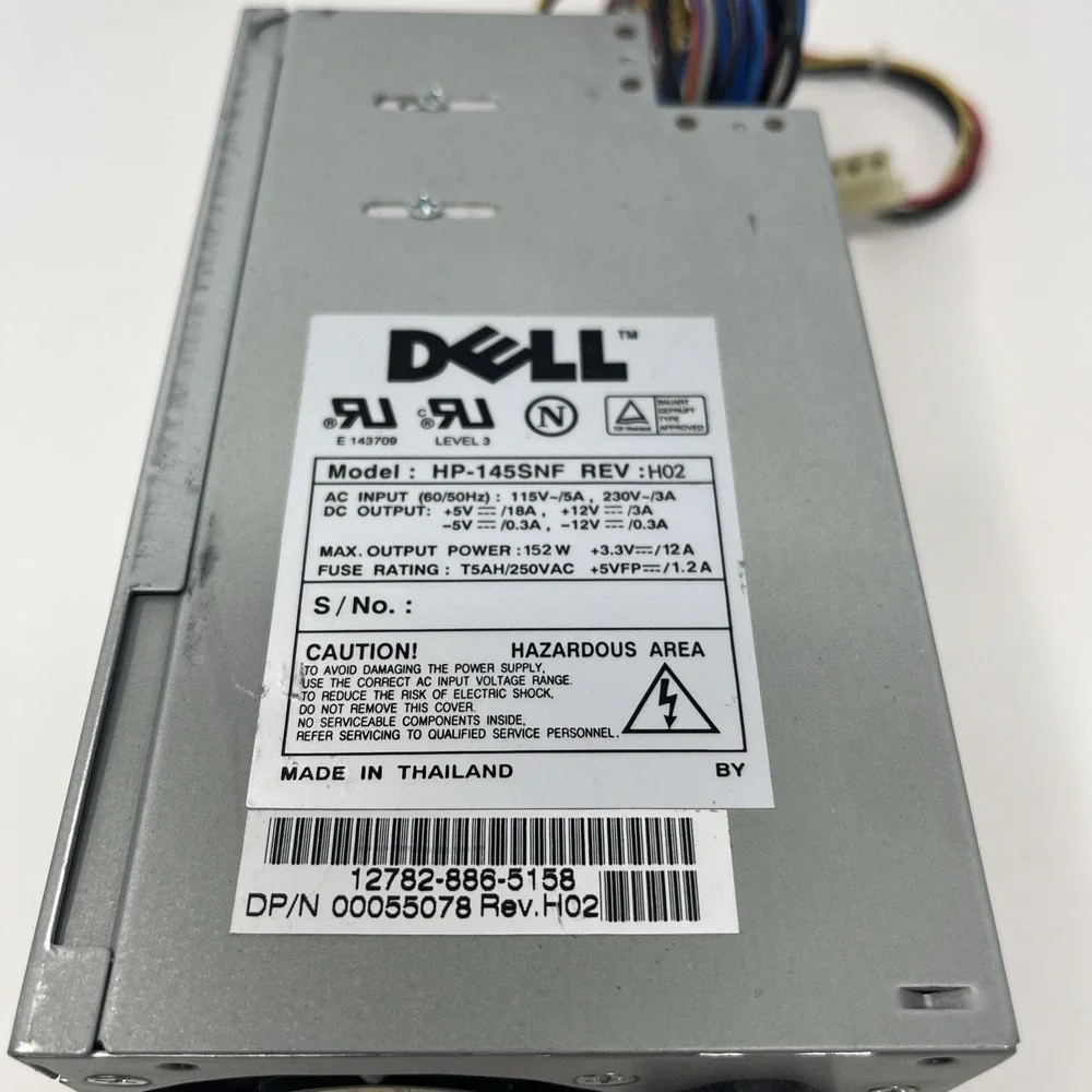 HP-145SNF DELL 55078‎ power supply UNTESTED